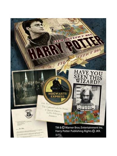 Replica the noble collection harry potter caja de artefactos