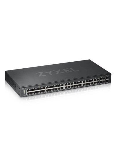 Switch 50 puertos zyxel gs1920 - 48v2 - eu0101f gestionable 44 puertos gigabit ethernet + 4 puertos sfp combo + 2 puertos sfp
