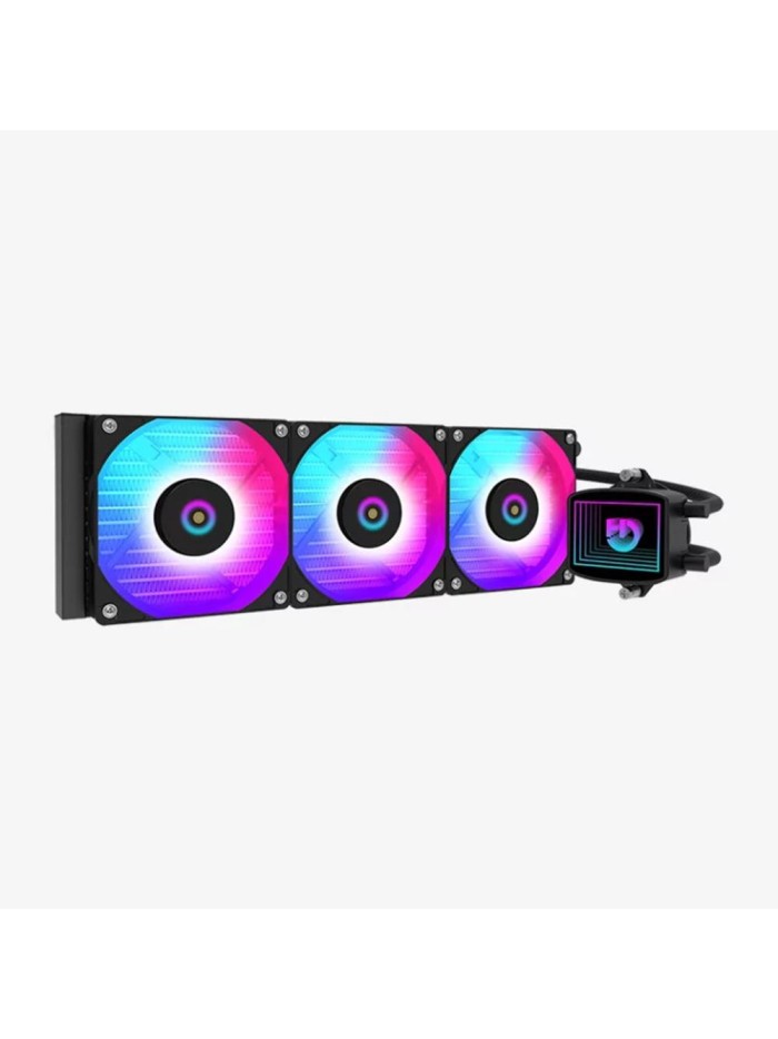 Kit de refrigeracion liquida hiditec lq360 argb 360mm black Kit de refrigeracion liquida hiditec lq360 argb 360mm black
