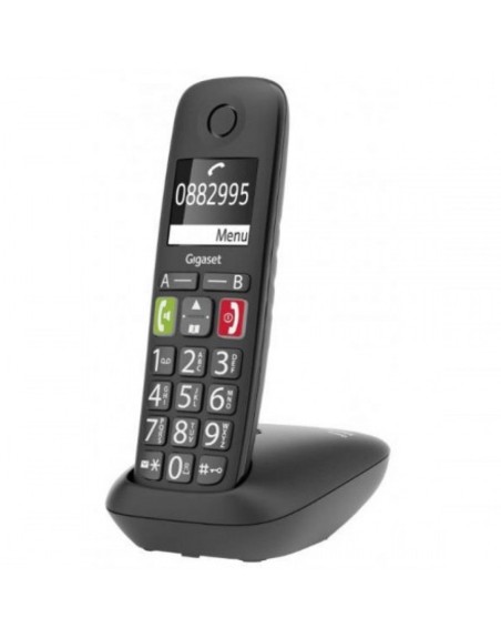 Telefono fijo inalambrico gigaset e290 negro 150 numeros - 21 tonos