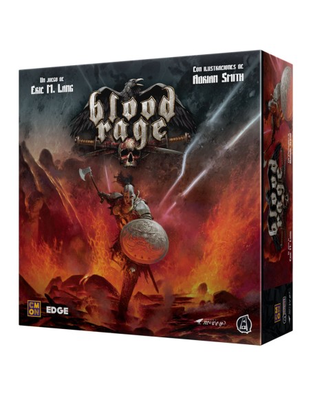 Juego de mesa blood rage pegi 14