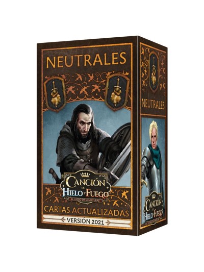 Juego de mesa cancion de hielo y fuego pack de faccion neutral pegi 14