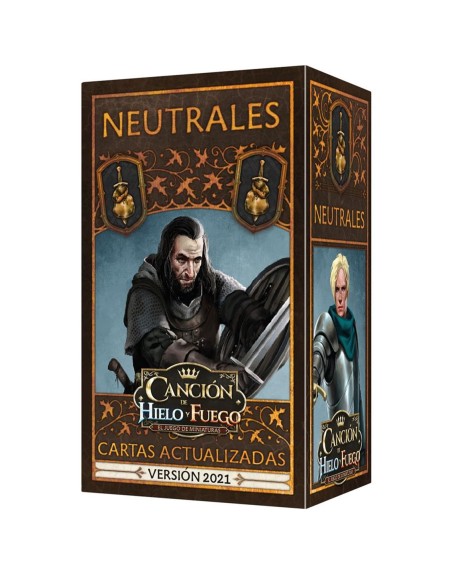 Juego de mesa cancion de hielo y fuego pack de faccion neutral pegi 14