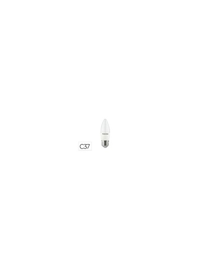 Bombilla led toshiba c37 e27 5w 3000k luz fria