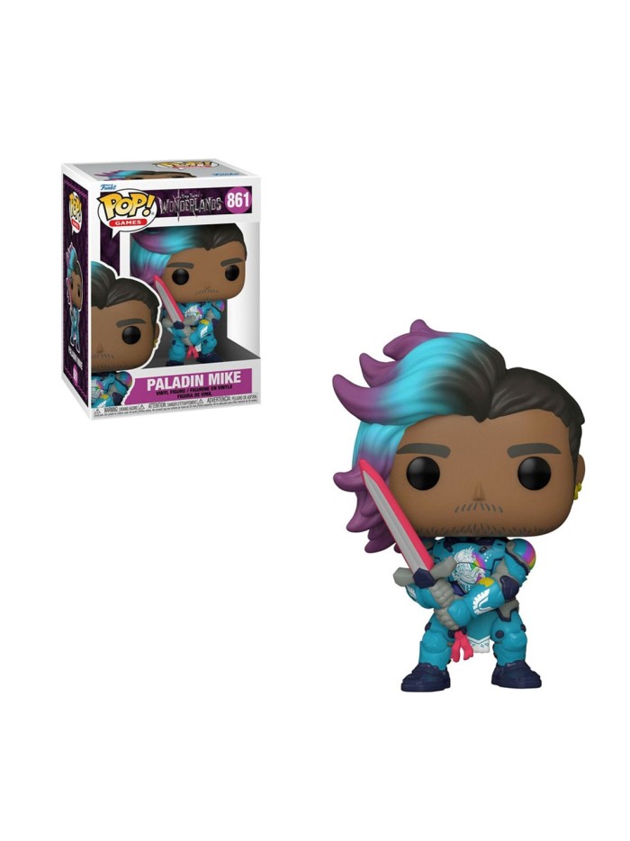 Funko pop videojuegos tiny tina wonderland paladin mike 59334 Funko pop videojuegos tiny tina wonderland paladin mike 59334