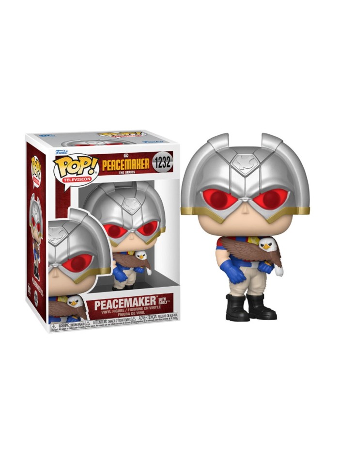 Funko pop dc comics peacemaker peacemaker con halcon 64181 Funko pop dc comics peacemaker peacemaker con halcon 64181