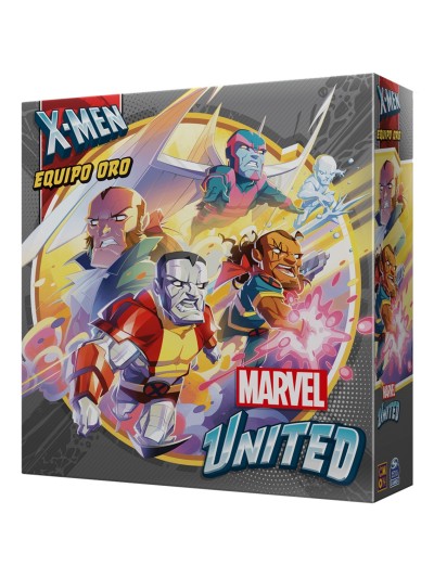 Juego de mesa marvel united equipo oro pegi 14