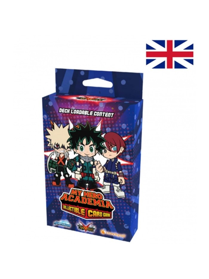 Juego de cartas my hero academia deck loadable content league of villans Juego de cartas my hero academia deck loadable content league of villans