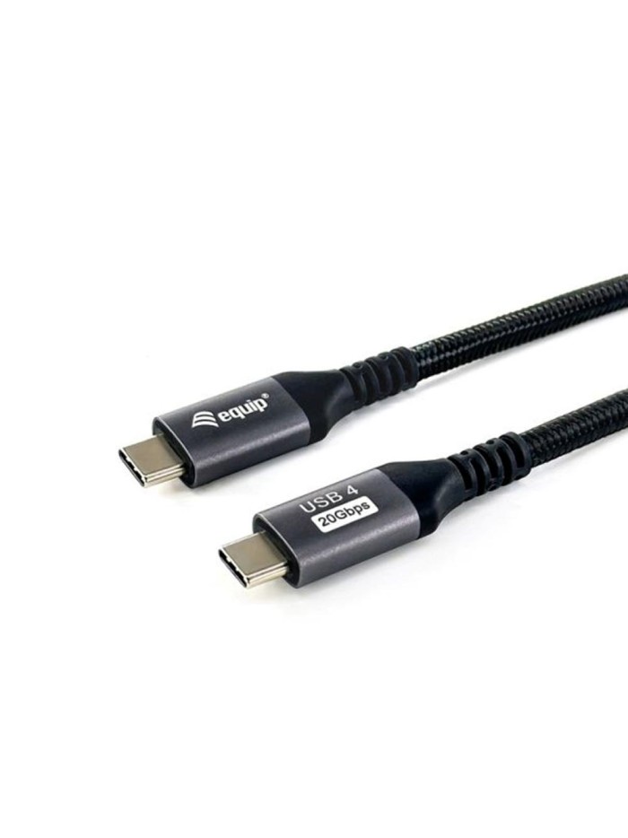 Cable usb tipo c equip macho - macho 2m Cable usb tipo c equip macho - macho 2m