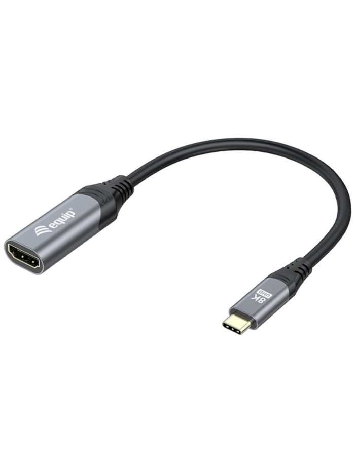 Cable usb tipo c a hdmi equip 2.1 8k macho - hembra 0.15m Cable usb tipo c a hdmi equip 2.1 8k macho - hembra 0.15m