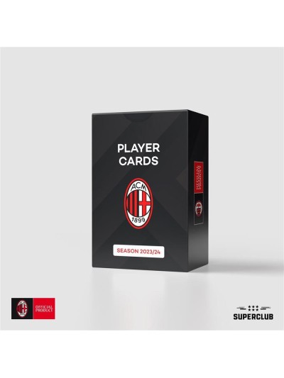 Juego de mesa superclub ac milan player cards 2023 - 24 ingles