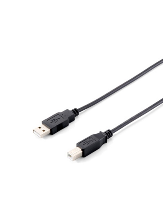 Cable impresora equip usb a - usb b - macho - macho - 3m - negro Cable impresora equip usb a - usb b - macho - macho - 3m - negro