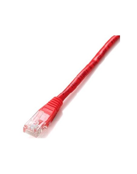 Cable red equip latiguillo rj45 u - utp cat6 0.5m rojo