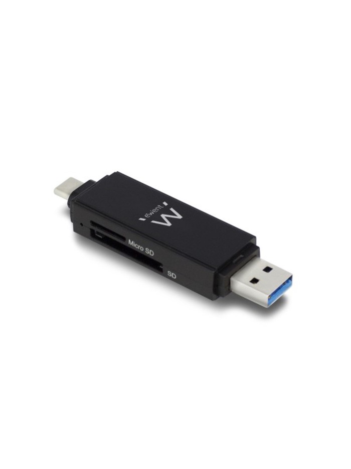 Lector de tarjetas compacto ewent usb 3.1 gen 1 tipo c - tipo a Lector de tarjetas compacto ewent usb 3.1 gen 1 tipo c - tipo a