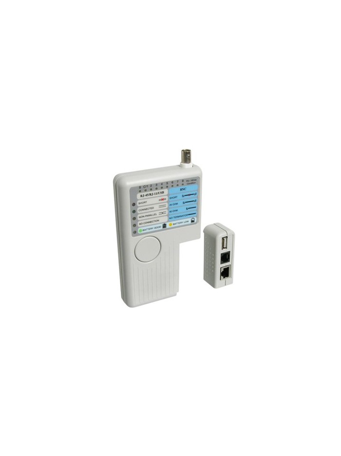 Tester probador de cables wp rj11 - rj12 - rj45 - bcn - usb Tester probador de cables wp rj11 - rj12 - rj45 - bcn - usb