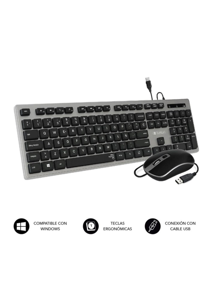 Teclado + raton subblim subkbc - ceke50 Teclado + raton subblim subkbc - ceke50