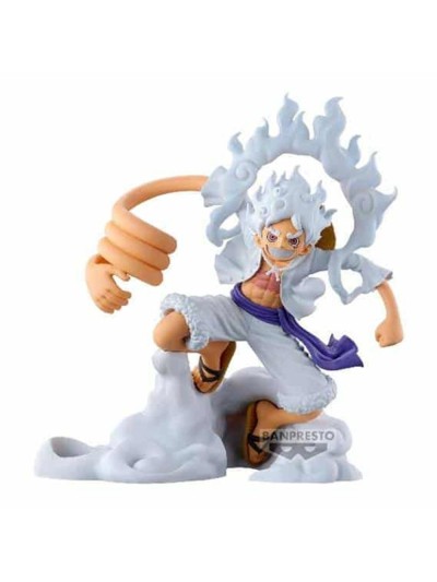 Figura banpresto one piece monkey d. luffy fl gear 5 vol.1 10cm