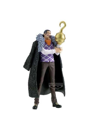 Figura banpresto one piece dxf the grandline series extra crocodile 17cm