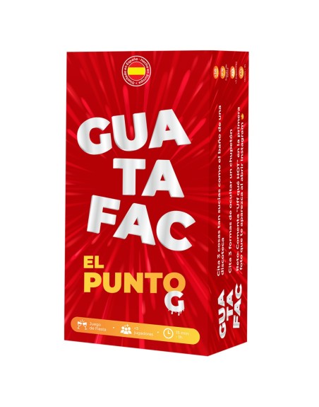 Juego de mesa guatafac el punto g pegi 16
