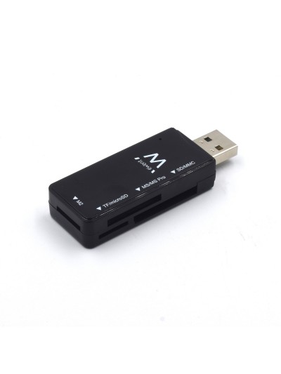 Lector de tarjetas multiple usb 2.0 ewent ew1049 ms - sd - t - flash - m2