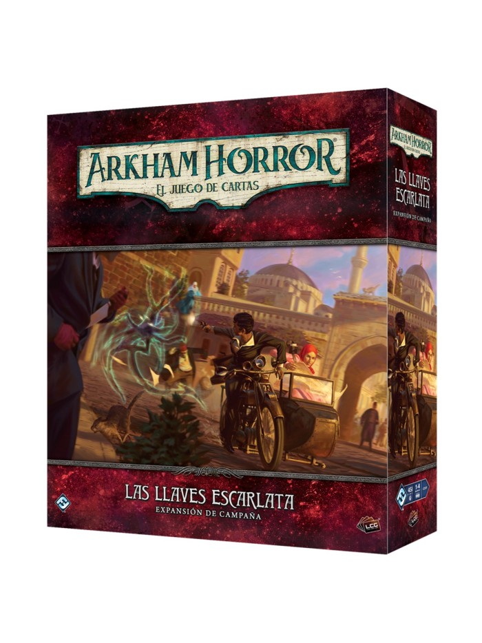 Juego de mesa arkham horror lcg las llaves escarlata expansion campaña pegi 14 Juego de mesa arkham horror lcg las llaves escarlata expansion campaña pegi 14