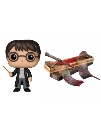 Pack funko + varita harry potter - harry potter