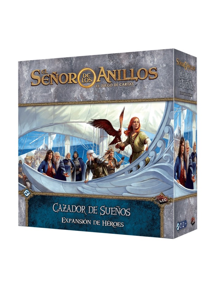 Juego de mesa el señor de los anillos juego de cartas expansion cazador de sueños expansion de heroes edad recomendada 14 años Juego de mesa el señor de los anillos juego de cartas expansion cazador de sueños expansion de heroes edad recomendada 14 años