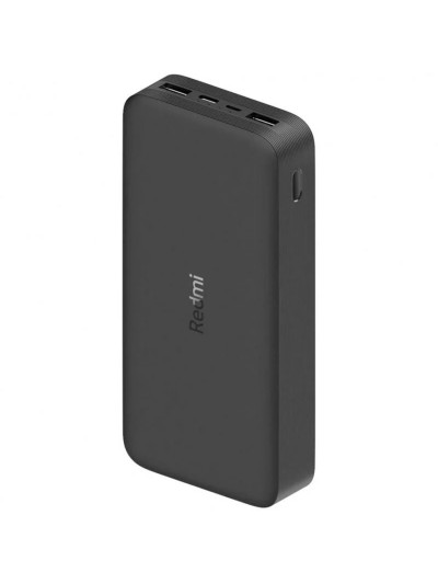 Powerbank 20000mah xiaomi redmi power bank fast charge - negro