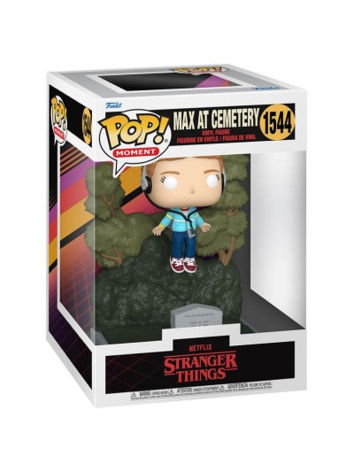 Funko pop moments: stranger things s4 max at cementery
