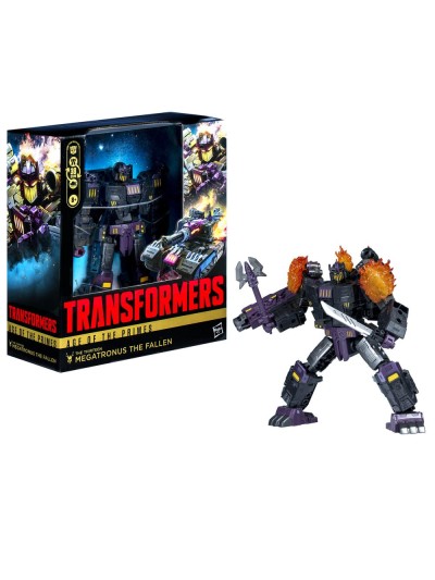 Figura hasbro transformers age of the primes the thirteen megatronus the fallen