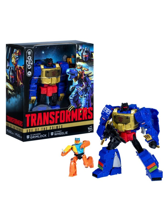 Figura hasbro transformers age of the primes g2 universe grimlock autobot wheelie Figura hasbro transformers age of the primes g2 universe grimlock autobot wheelie