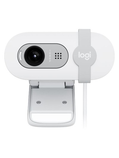 Webcam logitech brio 100 blanco full hd - usb