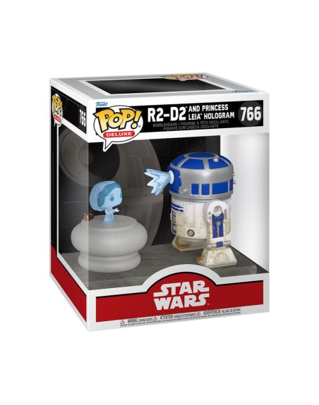 Funko pop deluxe star wars rd - d2 w - princess leia
