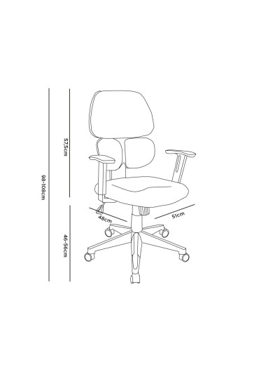 Silla q-connect oficina ancona malla base metalica alt max 1110 anc 660 prof 590 ruedas premium color negro