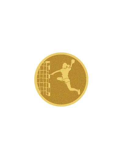 25/26 DISCO DORADO AUTOADHESIVA BALONMANO Ø 2,5 CM