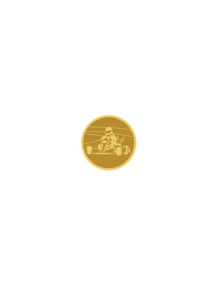 25/26 DISCO DORADO AUTOADHESIVA KARS Ø 2,5 CM