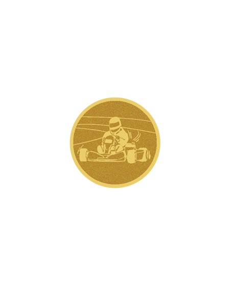 25/26 DISCO DORADO AUTOADHESIVA KARS Ø 2,5 CM