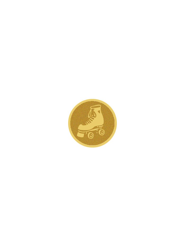 25/26 DISCO DORADO AUTOADHESIVA PATINAJE Ø 2,5 CM