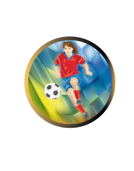 25/26 DISCO EPOXY FUTBOL FEMENINO Ø 2,5 CM