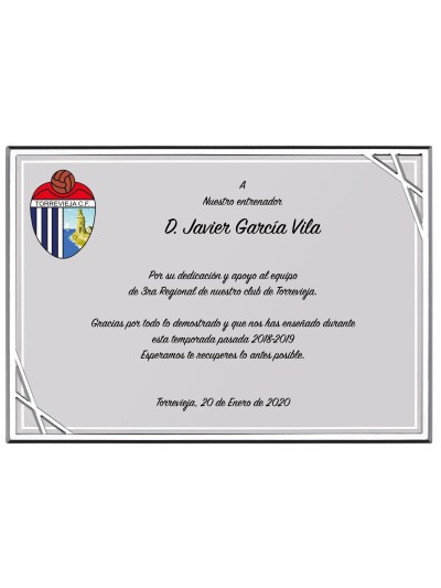 25/26 SOLO PLACA. 18 x 13 CM (E46)(MAD61, MAD12,MAD141,MAD82,MAD51)