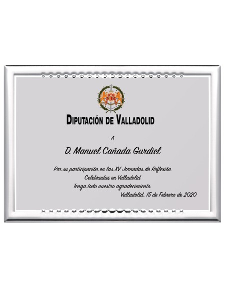 25/26 SOLO PLACA. 18 x 13 CM (E46)(MAD61, MAD12,MAD141,MAD82,MAD51)