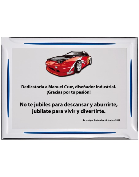 25/26 SOLO PLACA. 18 x 13 CM (E46)(MAD61, MAD12,MAD141,MAD82,MAD51)