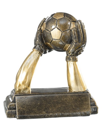 25/26 RESINA PORTERO MANOS FUTBOL 15 CM