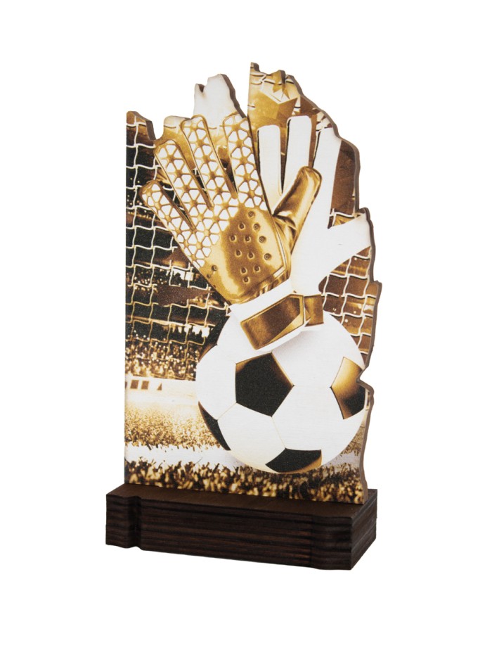 25/26 TROFEO MADERA PORTERO . 19 CM