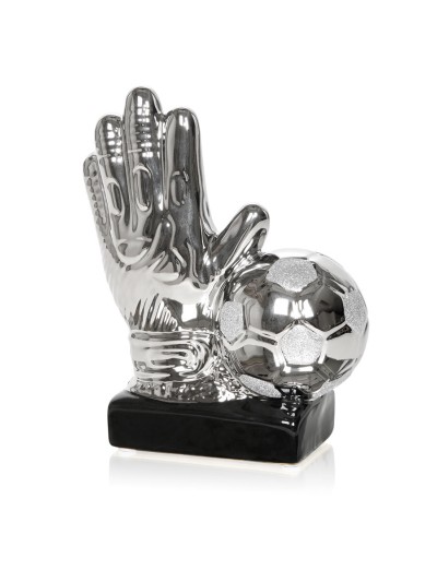25/26 CERÁMICA GUANTE PORTERO PLATA