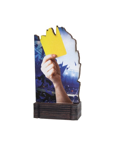 25/26 TROFEO MADERA ARBITRO . 13 CM