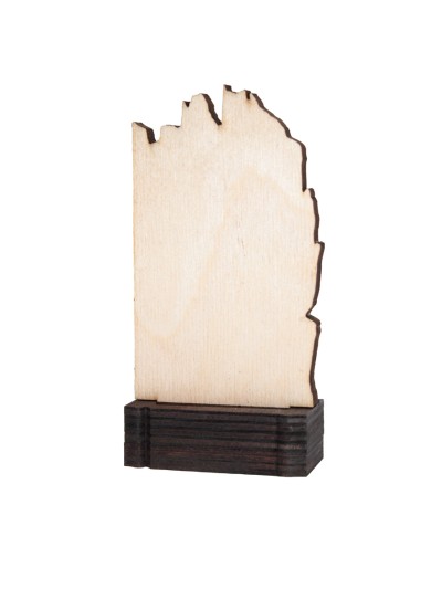 25/26 TROFEO MADERA  PERSONALIZABLE . 13 CM