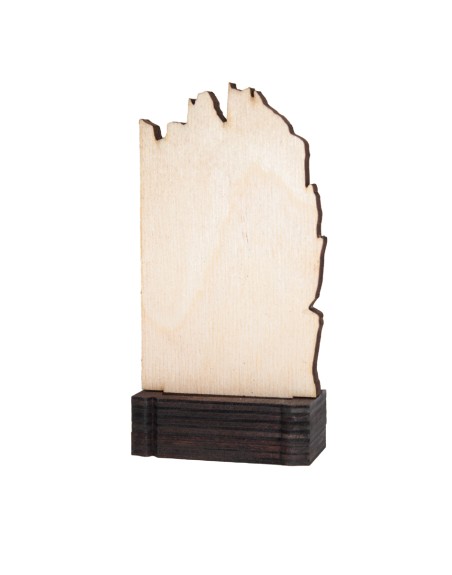 25/26 TROFEO MADERA  PERSONALIZABLE . 13 CM