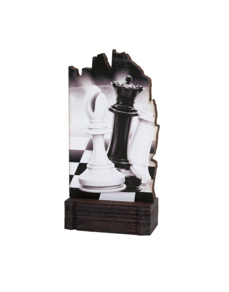 25/26 TROFEO MADERA AJEDREZ . 13 CM