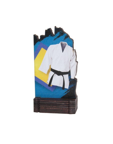 25/26 TROFEO MADERA ARTES MARCIALES . 13 CM